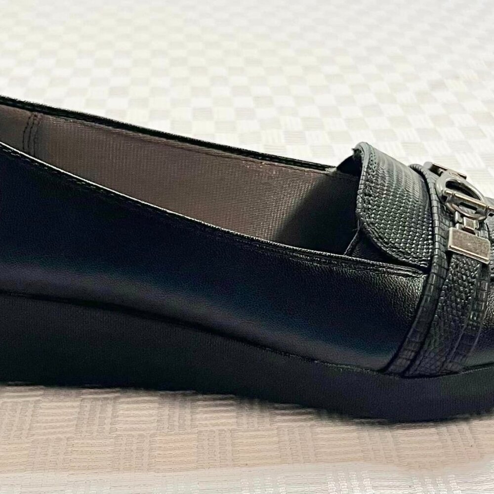 Nib Size 9.5 Medium Life Stride Soft System Black… - image 6